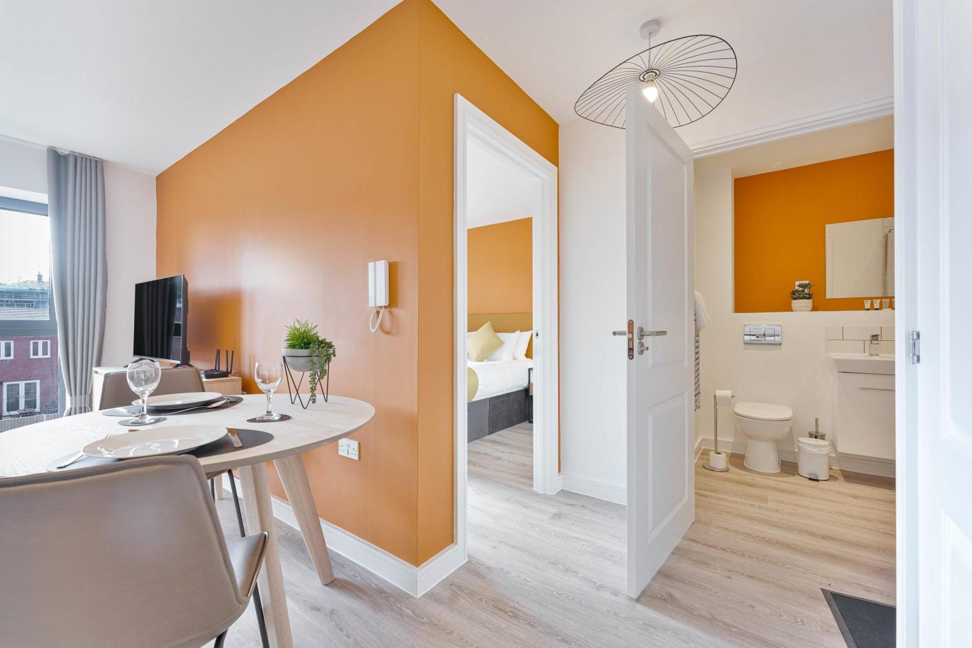 Stayzeni, Hardwick House Modern 1 Bed Flat Apartment Derby