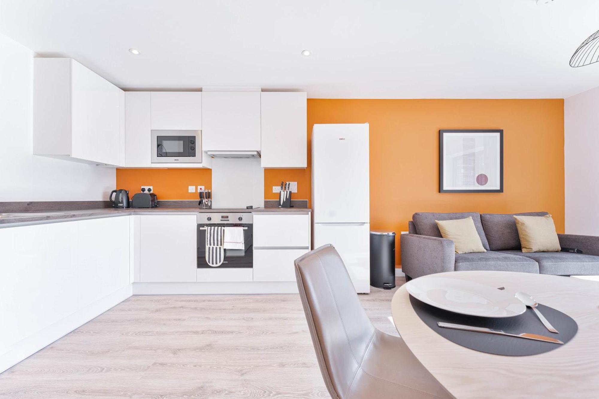 Stayzeni, Hardwick House Modern 1 Bed Flat Apartment