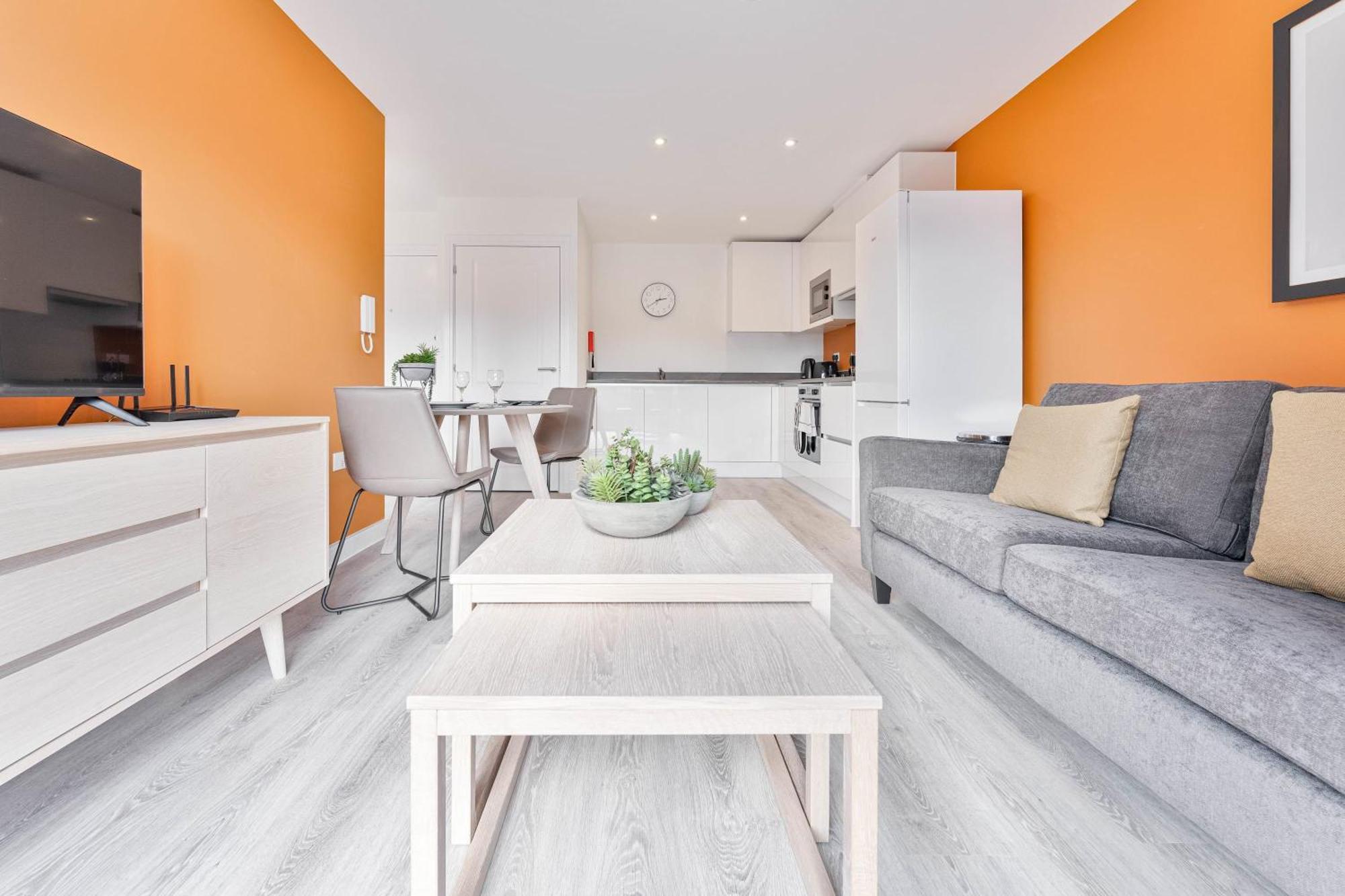 Apartment Stayzeni, Hardwick House Modern 1 Bed Flat *